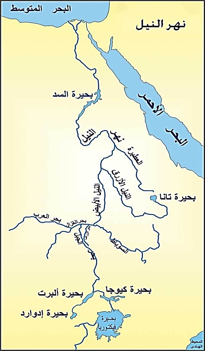 تعبير عن نهر النيل - وصف نهر النيل 4788