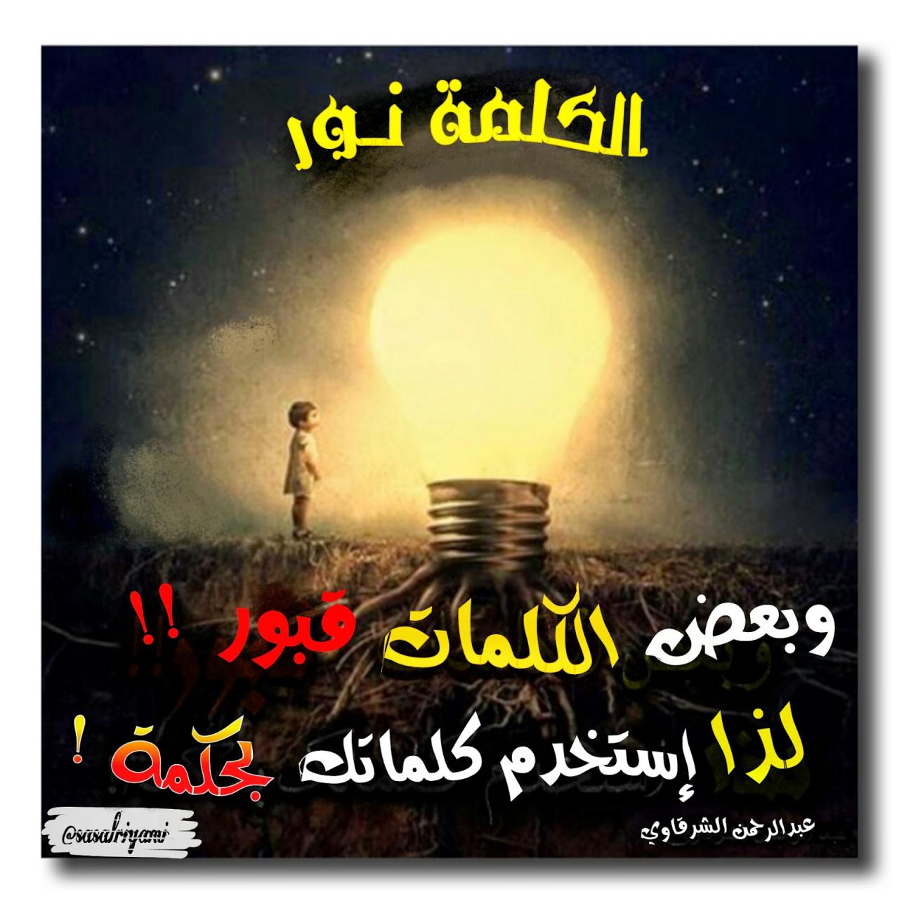 كلمات جميلة ومعبرة - الكلمه نور 536 6