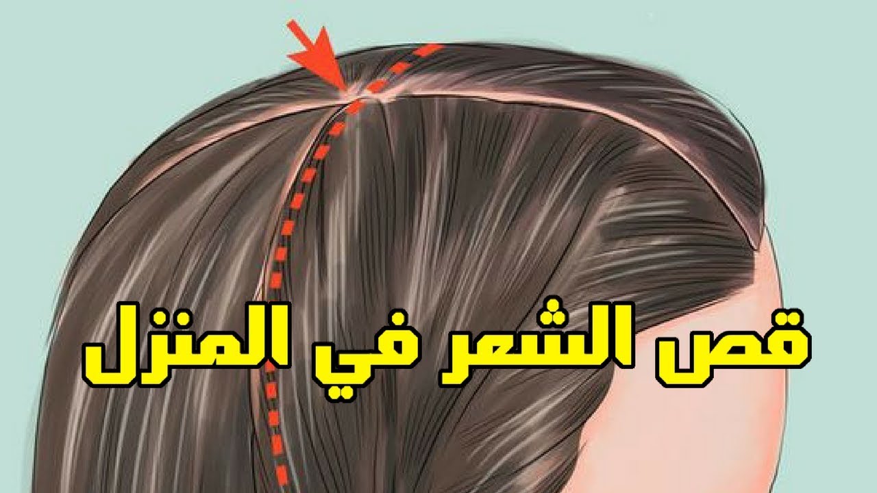 كيفية قص الشعر-شعرك مقصف ونفسك يطلع حلو بعد كده قومى بقصه وتابعنى كى تتعرفى كيف 6229 2