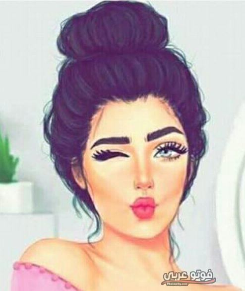 صبايا مرسومة بالكرتون بنات كرتون 4144 12