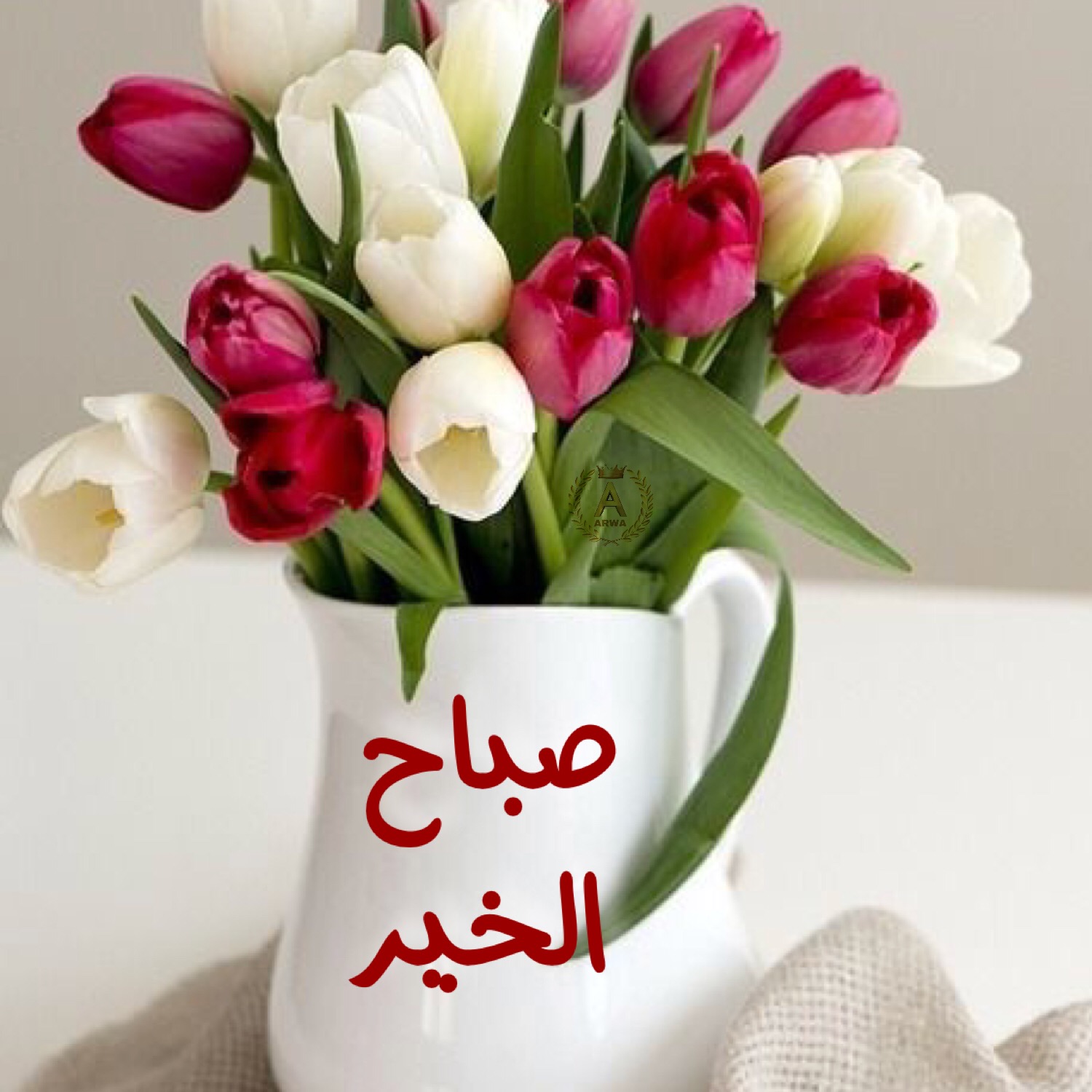 صور ورد صباح الخير - اجمل رسائل الصباح 3552