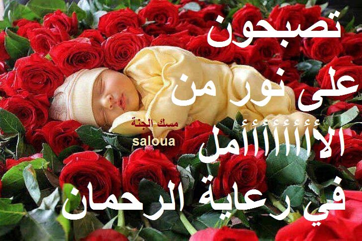 كلمات تصبحون على خير مزخرفه - عبارات مميزه قبل النوم 2510 5