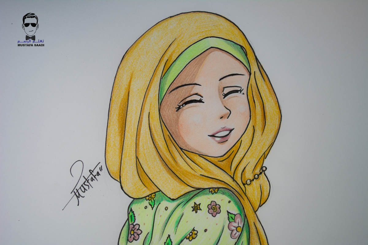 رسومات بنات حلوه - رسومات جميلة للبنات 3243 4