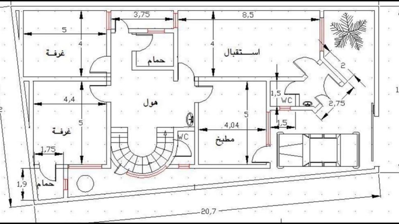 خرائط منازل-هل رأيتم من قبل خرائط موضحه لتصميمات المنزل 4189 1