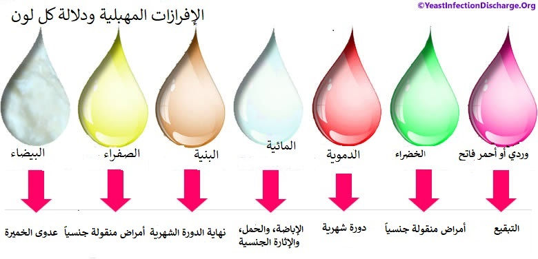 على ماذا تدل الافرازات الصفراء من المهبل , الافرازات دي معناها ايه