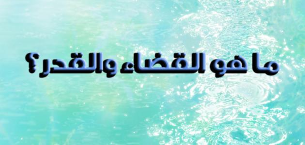 الفرق بين القضاء والقدر - تعرف على الفرق بين القضاء والقدر 6369 1