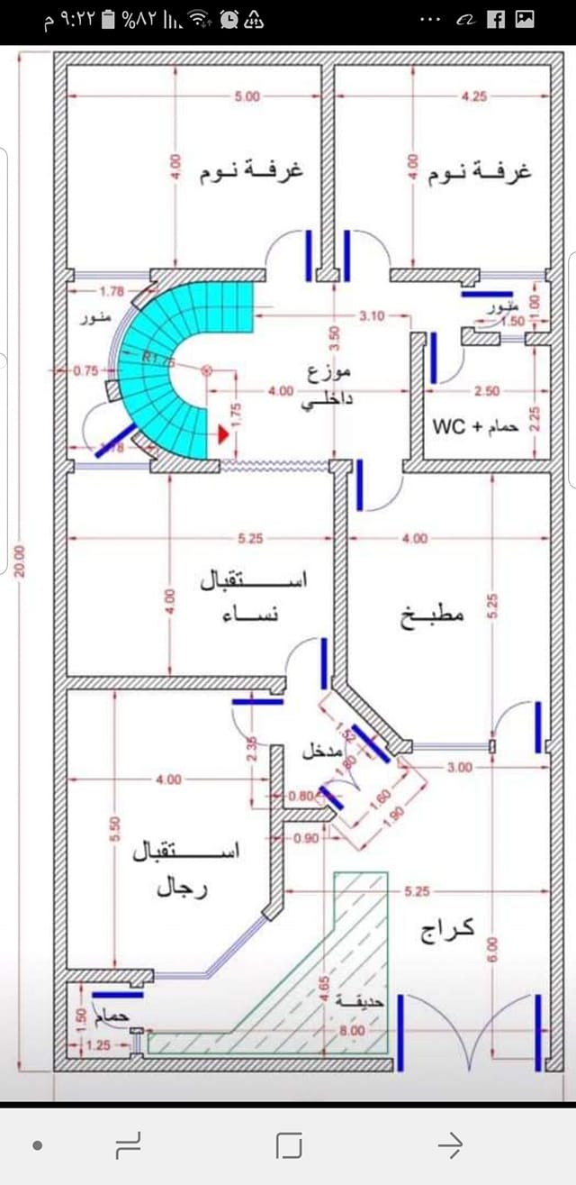 خرائط منازل-هل رأيتم من قبل خرائط موضحه لتصميمات المنزل 4189 4